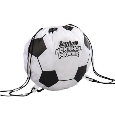 Soccer Ball Drawstring Backpack